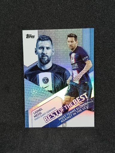 Zdjęcie oferty: Karta Piłkarska Topps Leo Messi PSG