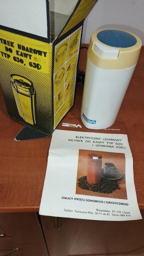 Zdjęcie oferty: Młynek do kawy predom Niewiadów PRL typ 630 nowy 