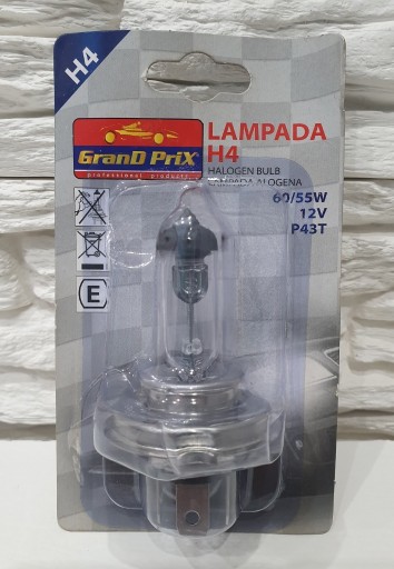 Zdjęcie oferty: Żarówka samochodowa H4 12V Grand Prix, Bottari