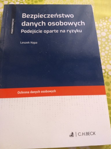 Zdjęcie oferty: Bezpieczeństwo danych osobowych. Podejście oparte