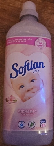 Zdjęcie oferty: Softlan Weich&Mild Ultra do płukania 45p DE