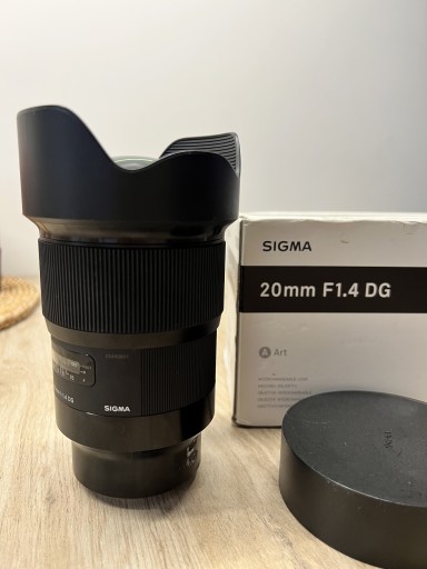 Zdjęcie oferty: Sigma art 20mm 1.4 do Sony 