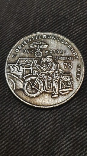 Zdjęcie oferty: Stara moneta Hitler nsdap mark wykopki ss Niemcy