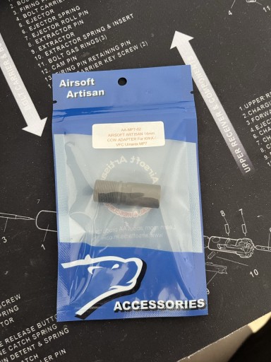 Zdjęcie oferty: Adapter 14mm CCW do mp7 VFC