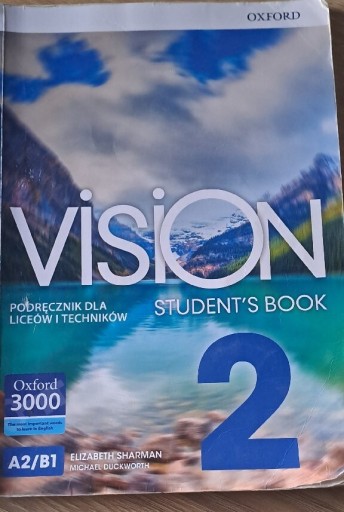 Zdjęcie oferty: VISION 2 podręcznik i zeszyt ćwiczeń 