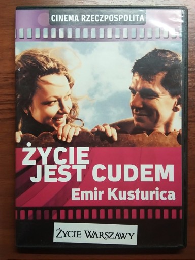 Zdjęcie oferty: ŻYCIE JEST CUDEM DVD Kusturica