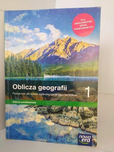 Zdjęcie oferty: Oblicza geografii 1 zakres podstawowy podręcznik