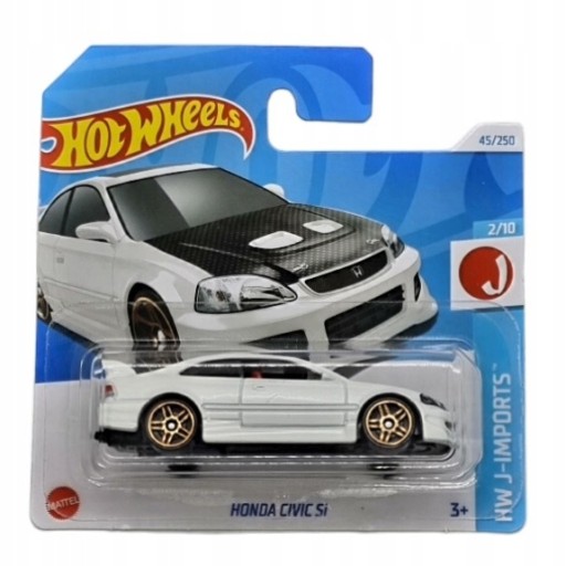 Zdjęcie oferty: Honda Civic si Hot Wheels White 1:64