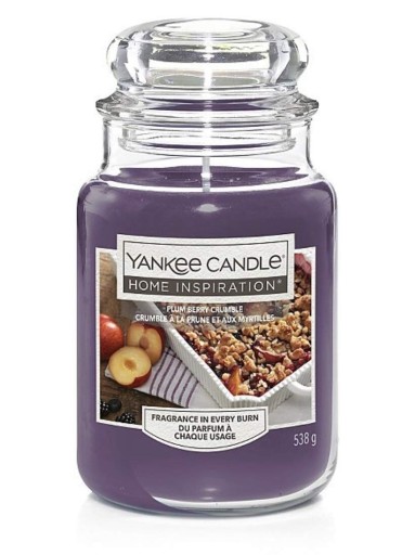 Zdjęcie oferty: Świeczka Yankee Candle Plum Berry Crumble 538g