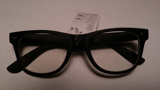 Zdjęcie oferty: okulary zerówki czarne