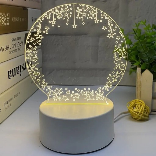 Zdjęcie oferty: Podświetlana tabliczka lampka biurowa LED lampa