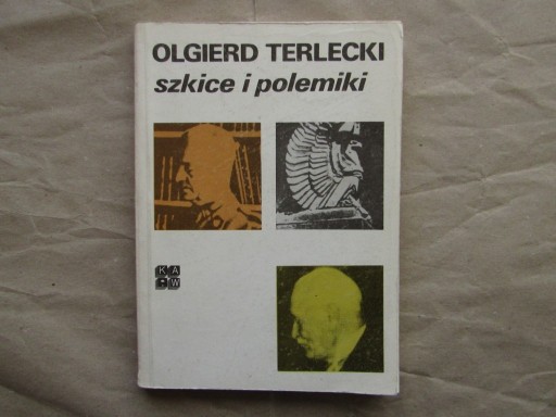 Zdjęcie oferty: „Szkice i polemiki” Olgierd Terlecki