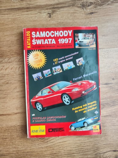 Zdjęcie oferty: Katalog Samochody świata 1997 