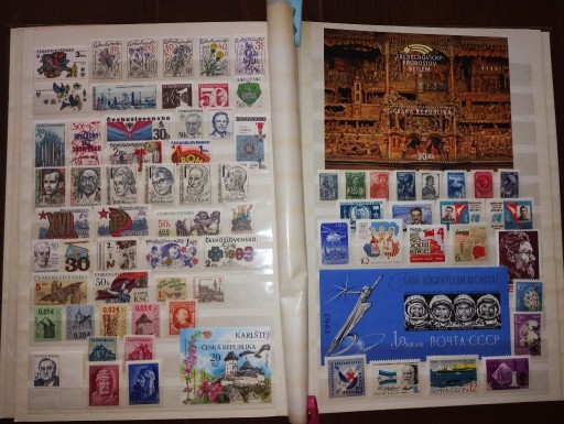 Zdjęcie oferty: Klaser znaczki Europa Wschodnia niekasowane