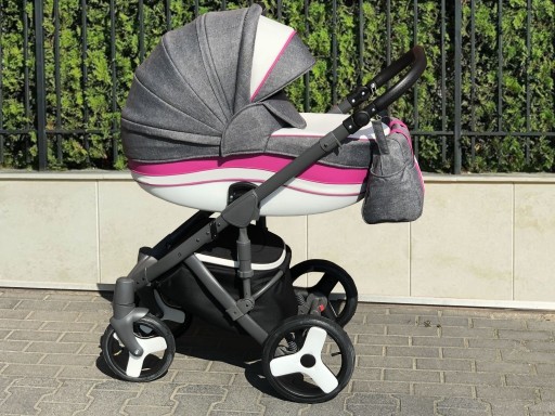 Zdjęcie oferty: Wózek dziecięcy Bebekitto Golden Flow 2w1. Elegancki, solidny, idealny stan
