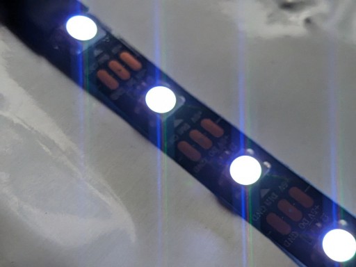 Zdjęcie oferty: Taśma LED WS2812B 5m 300 diód 60led/m Czarne PCB