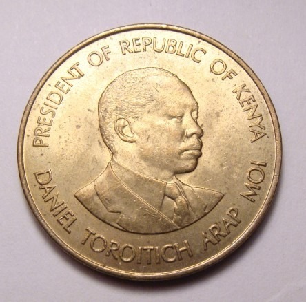 Zdjęcie oferty: Kenia 5 cents 1980 ŁADNA!