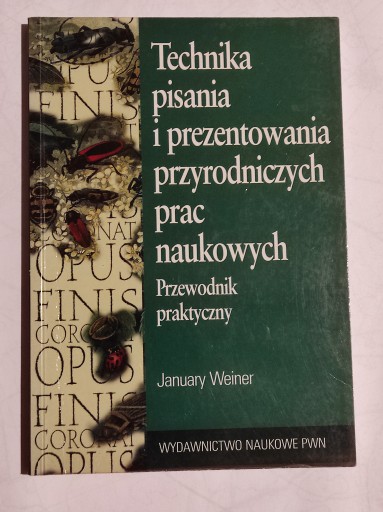 Zdjęcie oferty: technika pisania i prezentowania przyrodniczych 