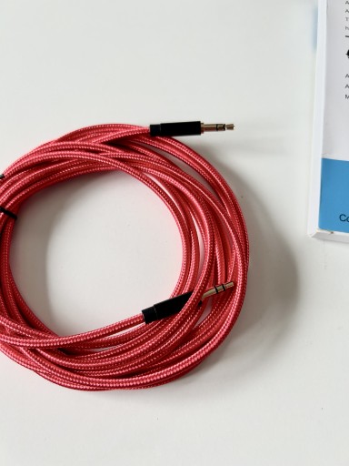 Zdjęcie oferty: NOWY Kabel audio AUX jack 3,5 mm 3 m