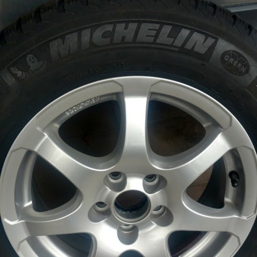 Zdjęcie oferty: Koła zimowe 15''alufelgi, opony Michelin 195/65/15