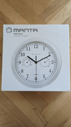 Zdjęcie oferty: Zegar ścienny Manta gamma CLK003