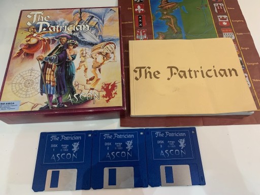 Zdjęcie oferty: The Patrician Amiga 1Meg Dyskietka 3.5” Komplet