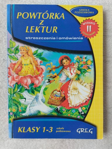 Zdjęcie oferty: Powtórka z lektur klasy 1 - 3