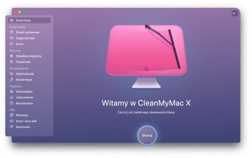 Zdjęcie oferty: CleanMyMac X wieczysta 1 stanowisko