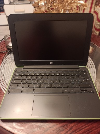 Zdjęcie oferty: Chromebook HP czarno-zielony 