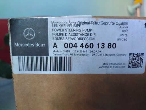 Zdjęcie oferty: Pompa wspomagania Mercedes A0044601380
