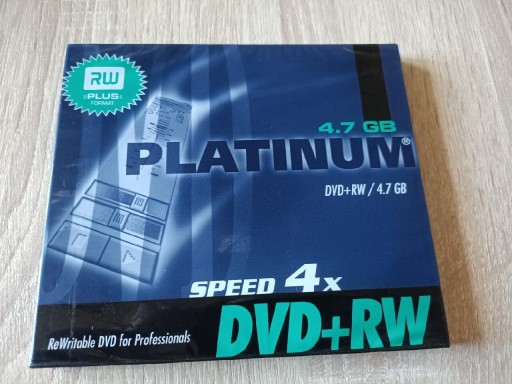 Zdjęcie oferty: Płyta DVD+RW Platinum 4,7GB
