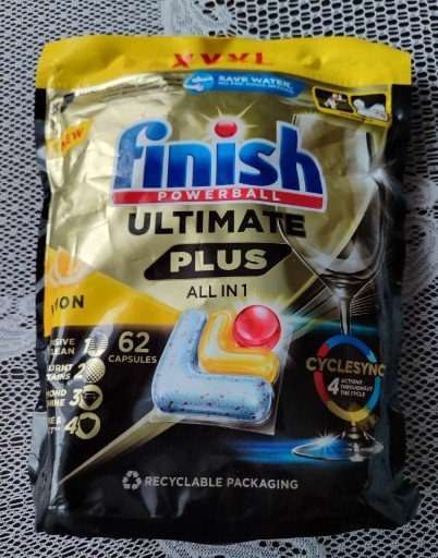 Zdjęcie oferty: FINISH ULTIMATE PLUS LEMON kapsułki  62 szt