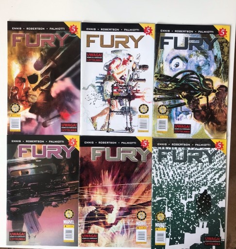 Zdjęcie oferty: Fury 1-6 komplet Mandragora