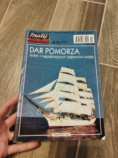 Zdjęcie oferty: Model kartonowy Dar Pomorza