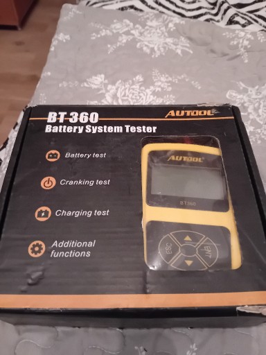 Zdjęcie oferty: Autool BT360 tester akumulatorów