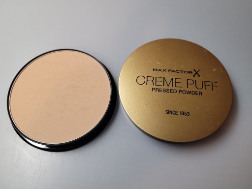 MAX FACTOR CREME PUFF powder 41 medium beige | Łańcut | Kup teraz na ...