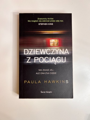 Zdjęcie oferty: "Dziewczyna z pociągu"- Paula Hawkins