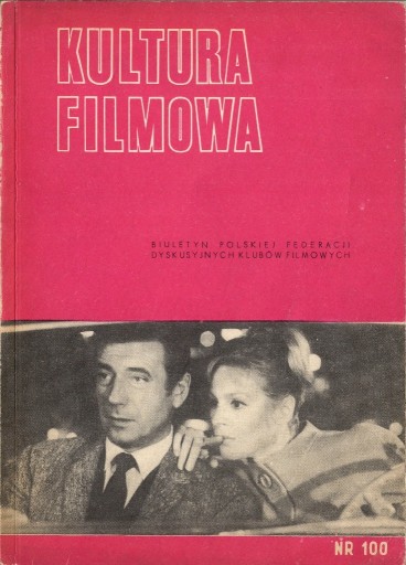 Zdjęcie oferty: Kultura Filmowa - nr 100 z 1967 r. - PDF