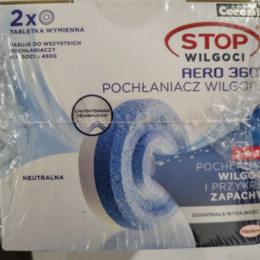Zdjęcie oferty: Tabletki wymienne pochłaniacz wilgoci AERO 360 2-W-1 ceresit