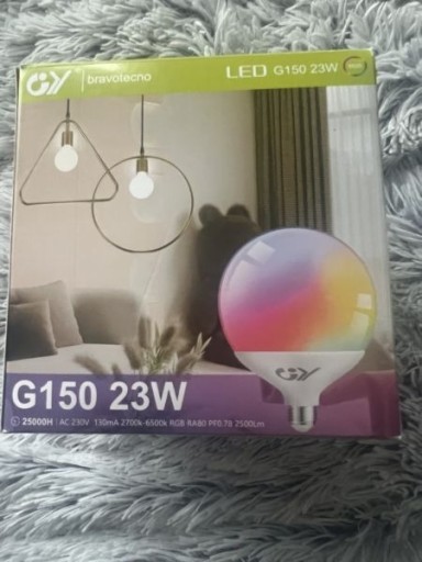 Zdjęcie oferty: Inteligentna żarówka LED E27 23W RGB Bluetooth Mesh