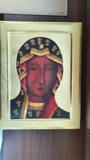 Zdjęcie oferty: Ikona Matka Boska Czarna Madonna Leopold Kubica