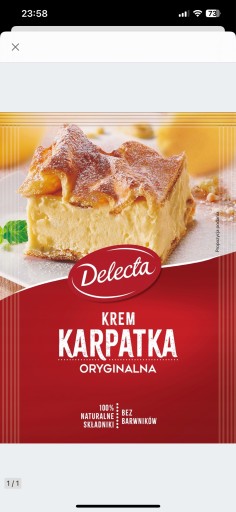 Zdjęcie oferty: Krem do karpatki Delecta 250 g