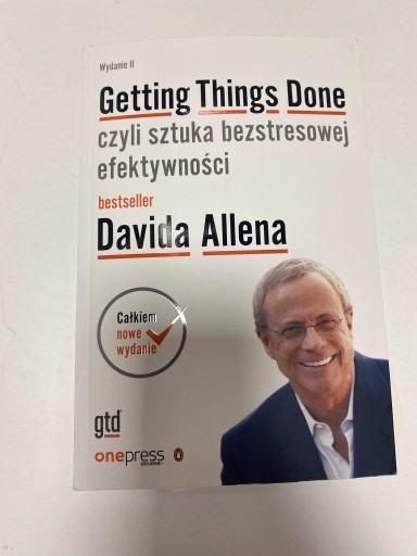 Zdjęcie oferty: David Allen - Getting Things Done STAN IDEAŁ