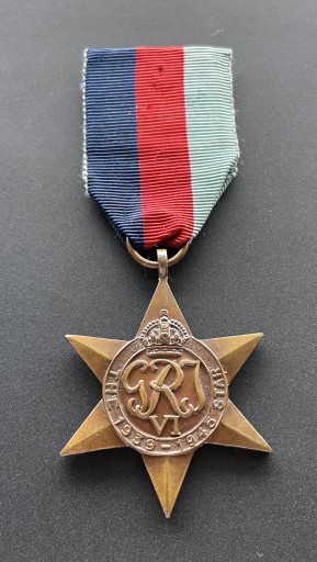 Zdjęcie oferty: Gwiazda za Wojnę 1939–1945 The Star Wielka Brytani