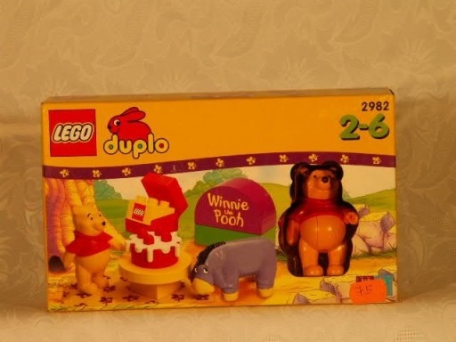 Zdjęcie oferty: lego Duplo Kubuś Puchatek 2982 Unikat 1999 Nowy kolekcjonerski