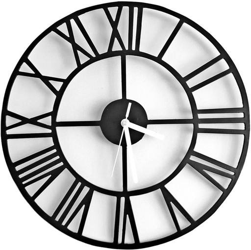 Zdjęcie oferty: RZYMSKI metalowy zegar ścienny 40x40cm