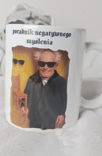 Zdjęcie oferty: Kubek nomotore shopenhauer poezja pesymizm prezent urodziny borderline 