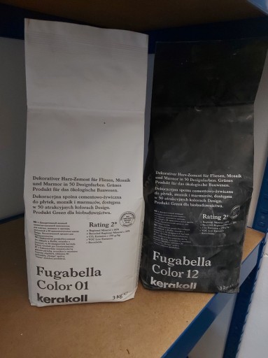 Zdjęcie oferty: Fuga Fugabella Color 12 czarny 3 kg KerakolL