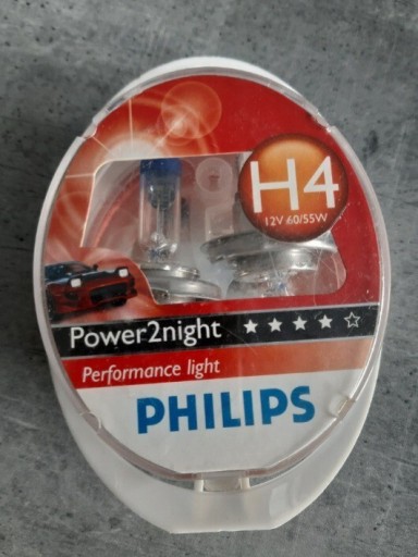 Zdjęcie oferty: Żarówki Philips h4 Power2night