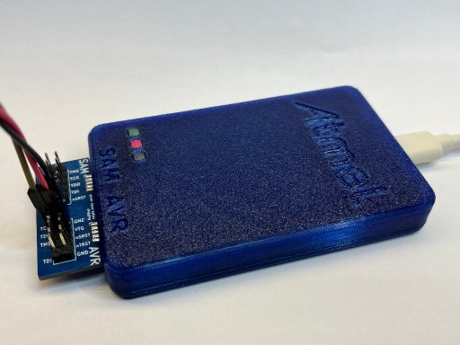 Zdjęcie oferty: Obudowa ATMEL-ICE AVR SAM MICROCHIP niebieski PETG